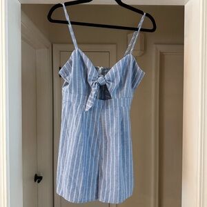 Urban Outfitters Blue and White Striped Camisole